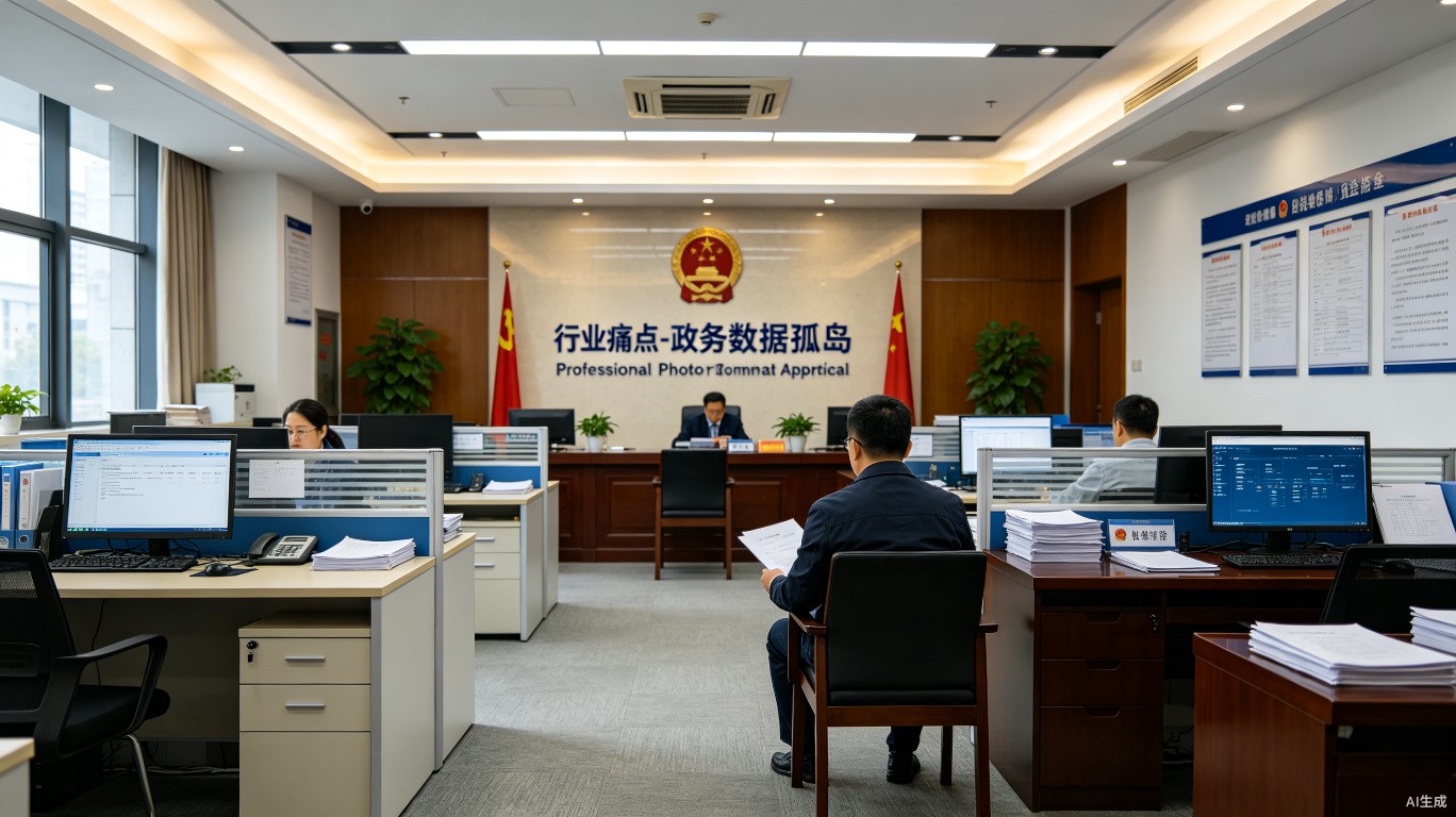 数据孤岛严重，治理能力现代化不足